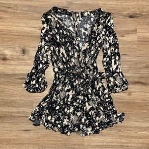 Free people long sleeve romper